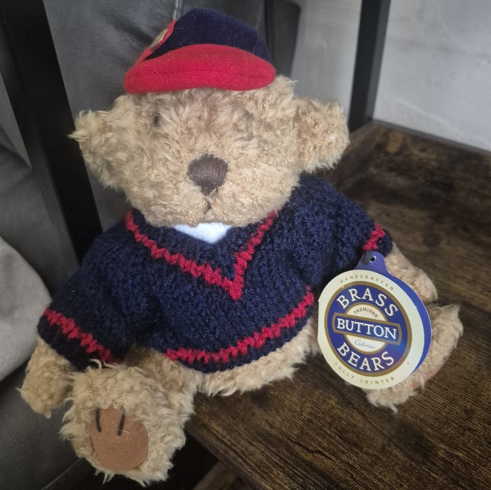 HTF Vintage NWT "Tully" from the Pickford Bears LTD. Collection.Tags Attached.